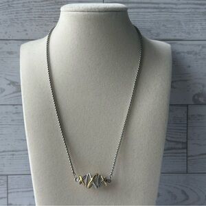 Elegant Two-Tone Necklace